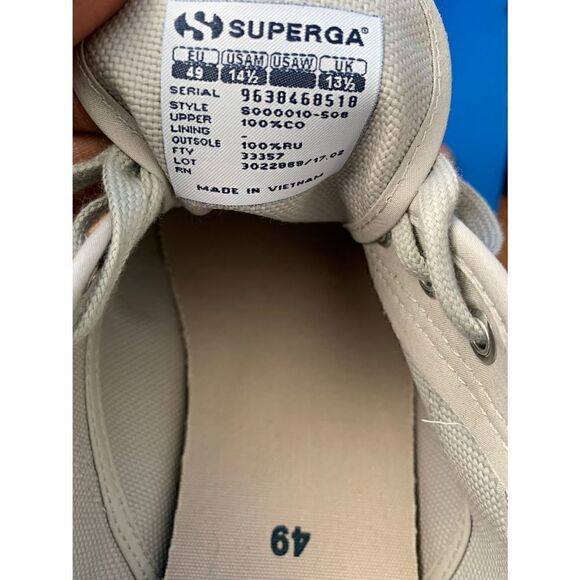 Superga womens shoe size 14.5 - Picture 6 of 6